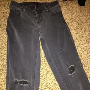 Black skinny jeans